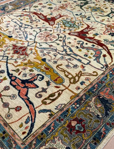 Mughal Cream Rug - Image 2