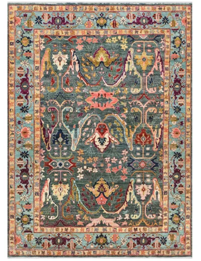 Mughal Emerald Rug