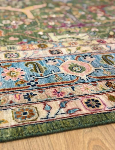 Mughal Emerald Rug - Image 2